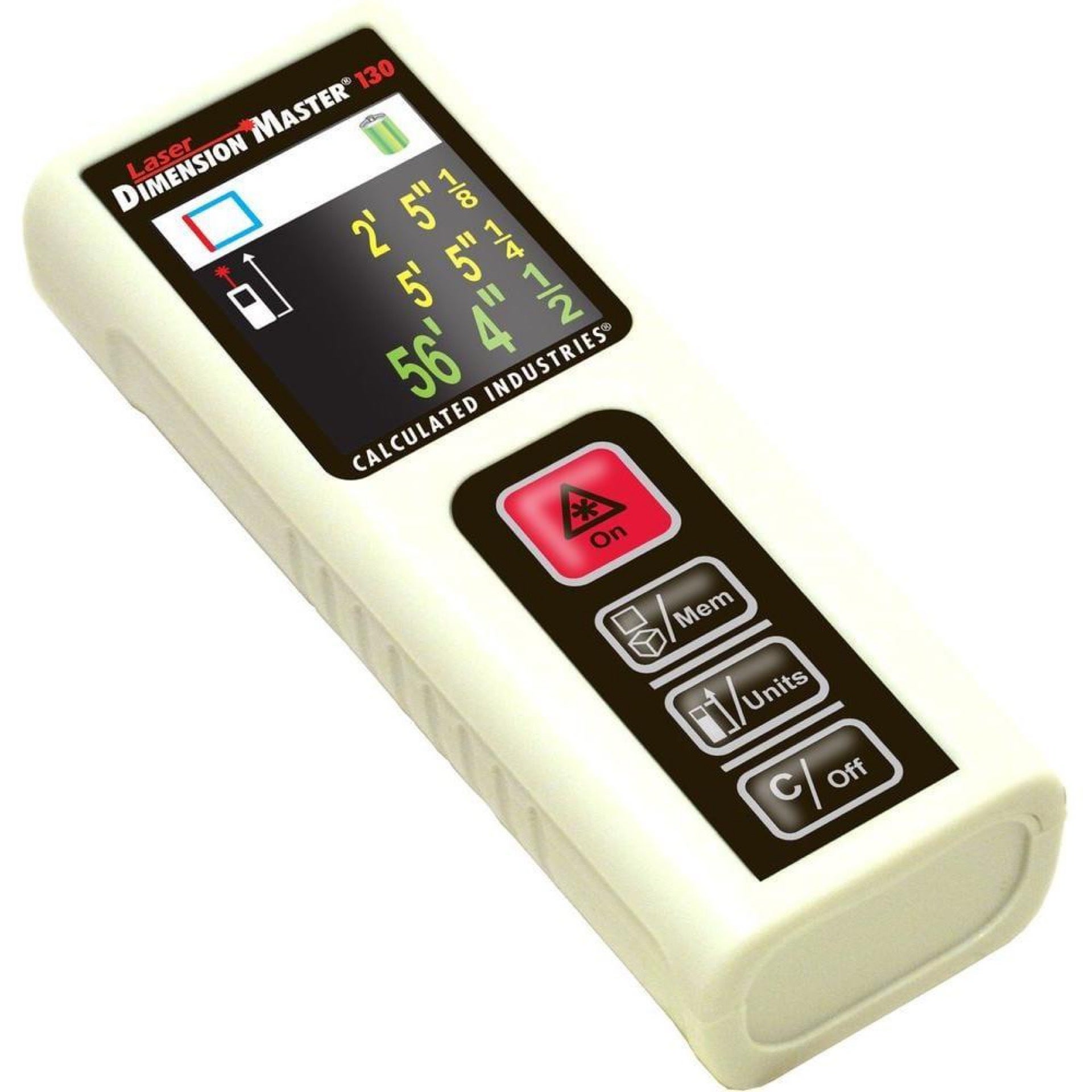 Calculated Industries Laser Dimension Master 130 Measuring Tool